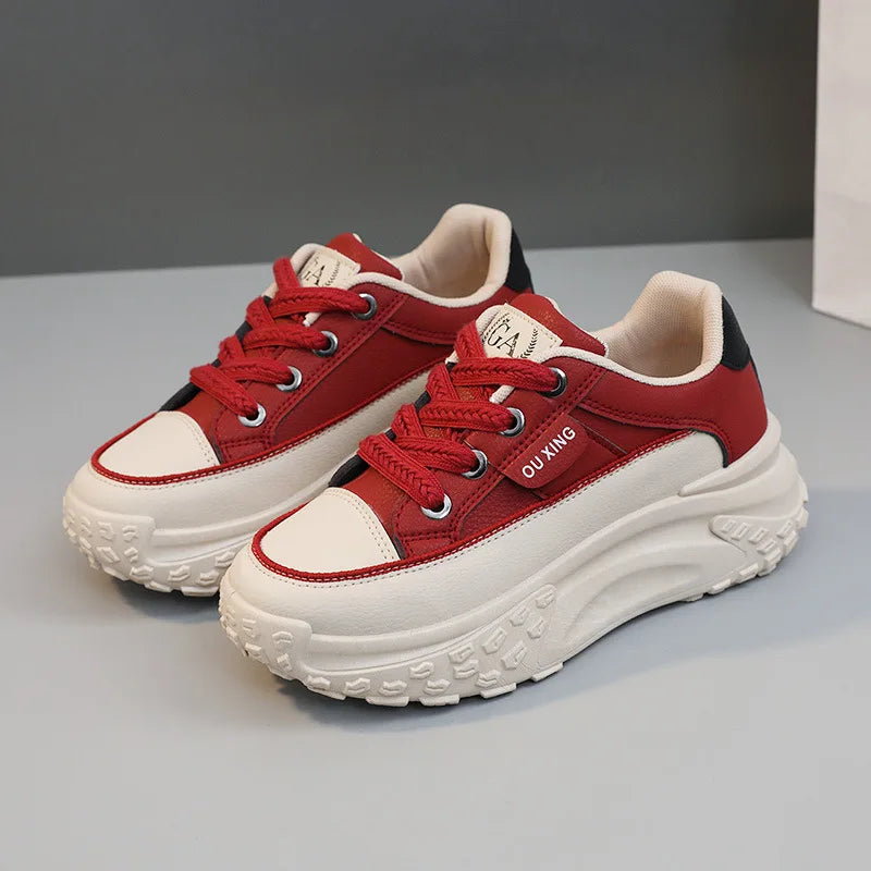 Women’s Platform Fashion Sneakers – High Quality Anti-Slip Casual Sport Shoes