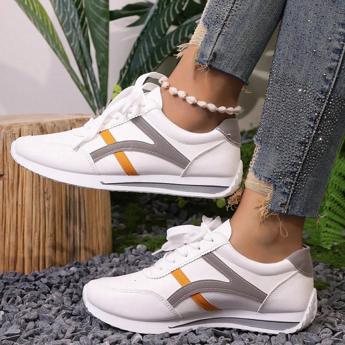 Women's Lightweight Casual Sneakers – Fashion All-Match Comfort Running Shoes