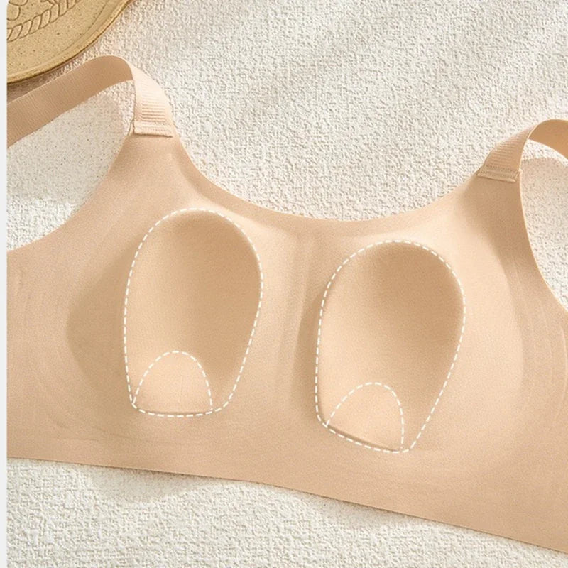 High-quality Traceless Underwear for Women Lifting and Lifting No Steel Rings Anti-sagging Comfortable and Small Women's Bra
