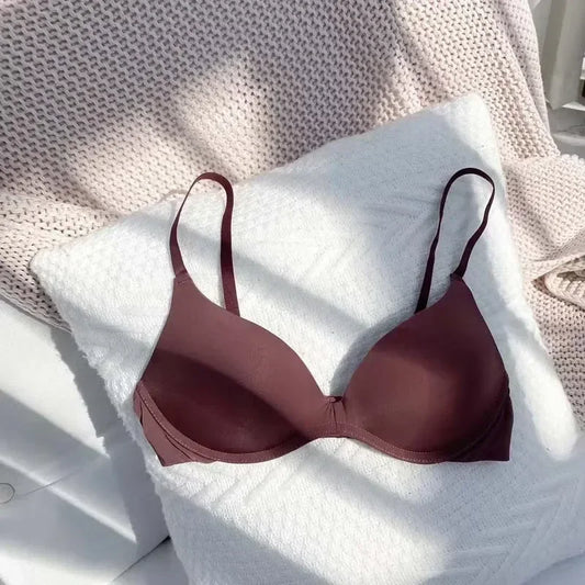 Women Backless Bras for Female Seamless Underwear Lingerie 3/4 Cup Bralette Top Wireless Brassiere Intimates Comfort T Shirt Bra