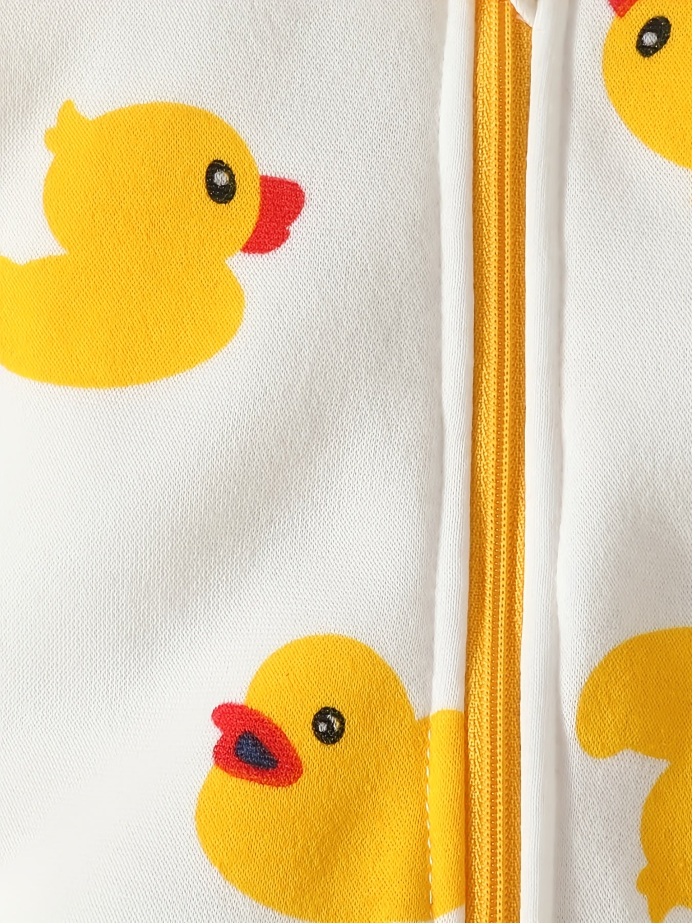 Baby Girl Heart Print Zip-Up Jumpsuit with Hood – Valentine Outfit