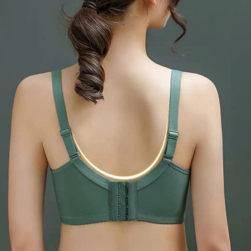 Sexy Lace Bra Comfortable Without Steel Rims Women Underwear Breathable Latex Breast Pad Brassiere Adjustable shoulder strap Bra