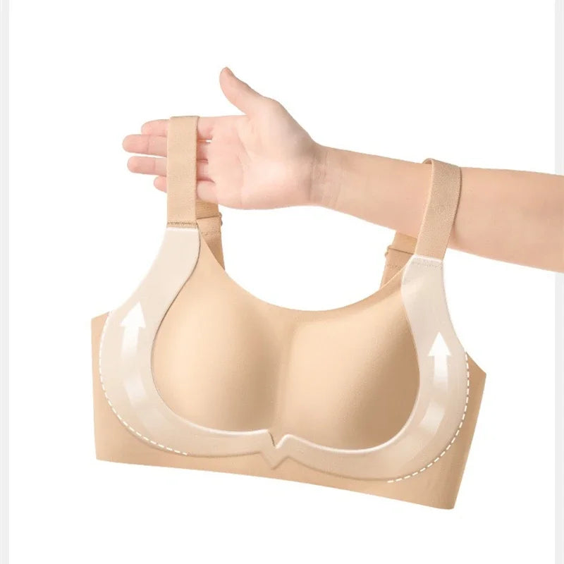 High-quality Traceless Underwear for Women Lifting and Lifting No Steel Rings Anti-sagging Comfortable and Small Women's Bra