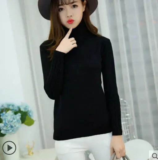 Women’s Cashmere Knit Sweater – Soft Warm Autumn & Winter Pullover Jumper