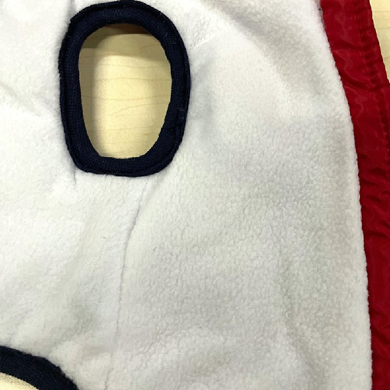 Pet Clothes Autumn Winter Warm Padded Coat Reflective Dog Vest Puppy Jacket with Harness - Green 4XL