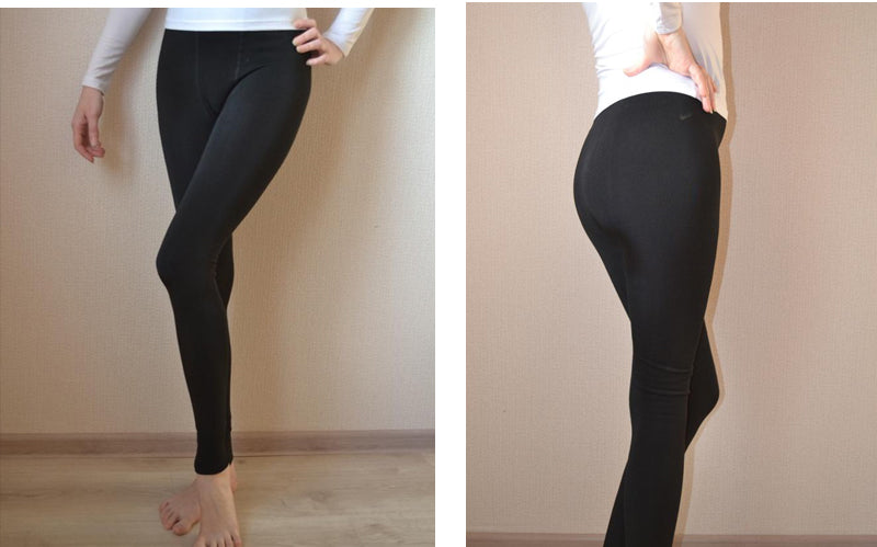 Women High Waist Warm Velvet Leggings