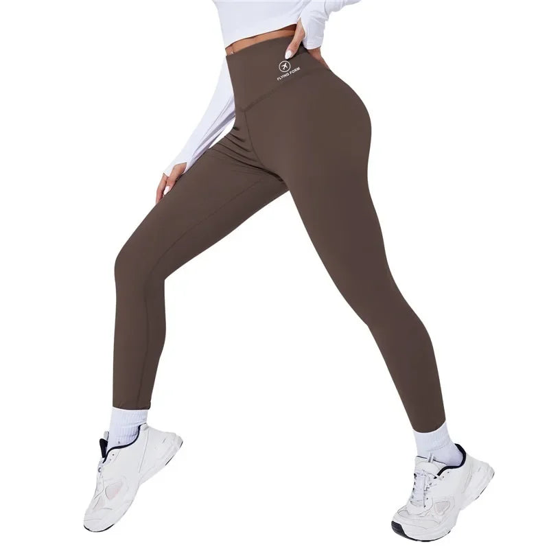 Women Thermal High Waist Push Up Leggings