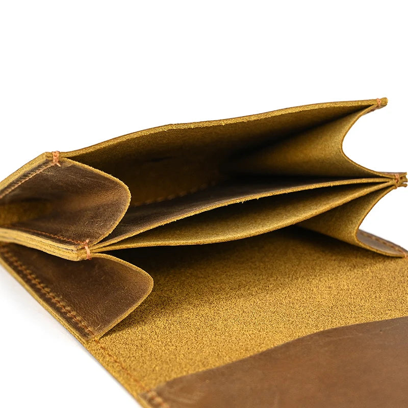 Vintage Genuine Leather Coin & Card Purse