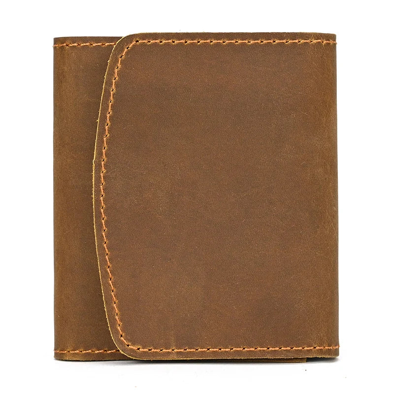 Vintage Genuine Leather Coin & Card Purse