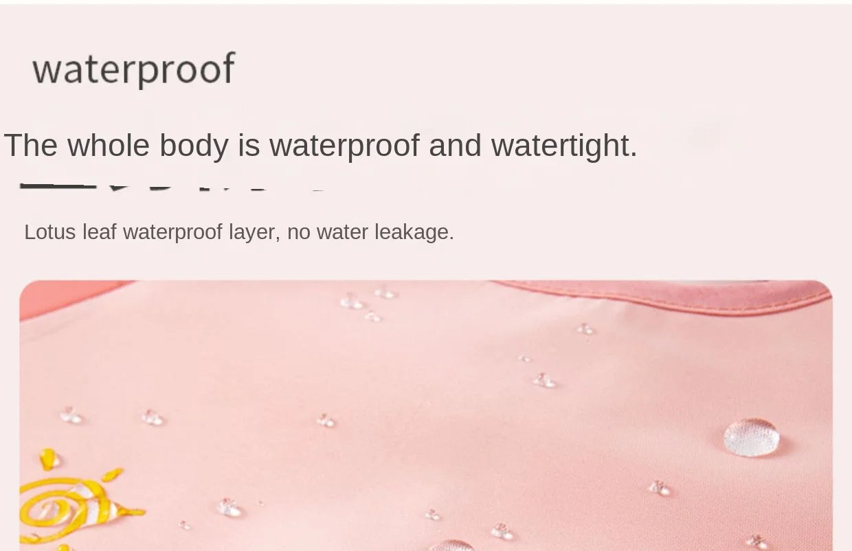 Waterproof Painting Bib – Baby Art Smock & Feeding Gown