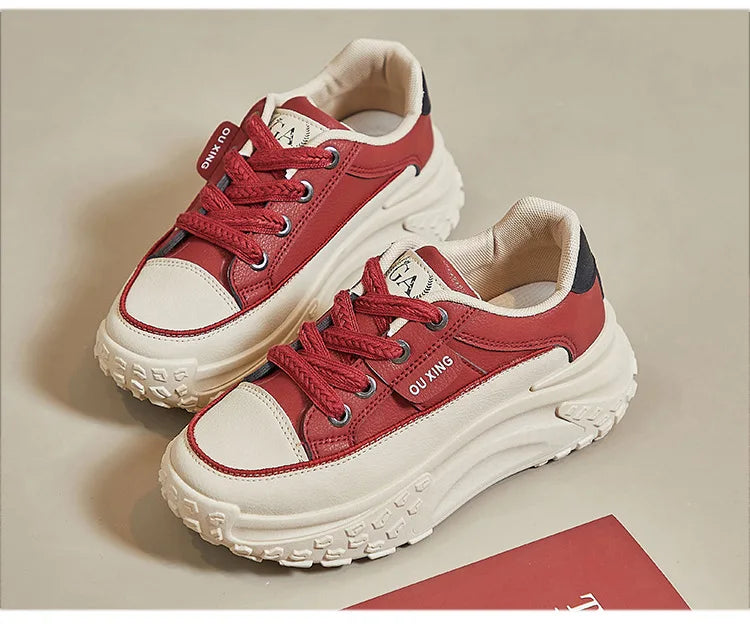 Women’s Platform Fashion Sneakers – High Quality Anti-Slip Casual Sport Shoes