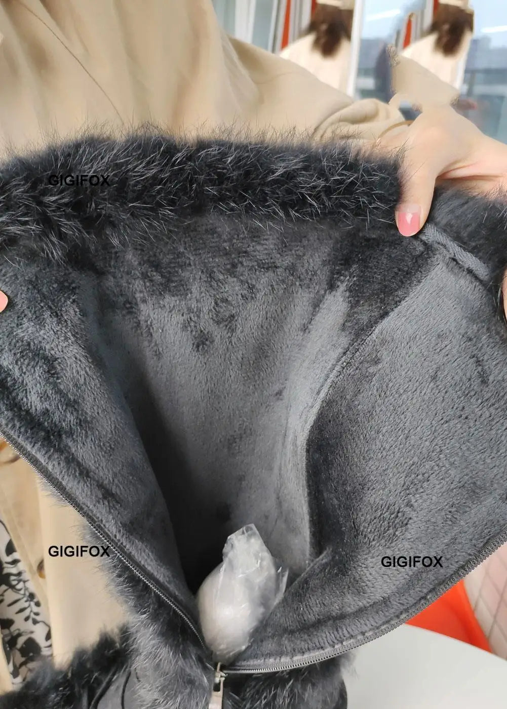 Women Platform Furry Gothic Knee High Boots