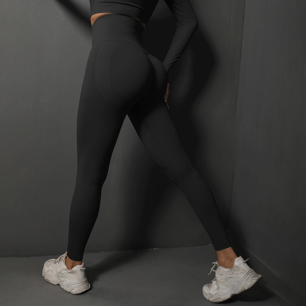 Women Seamless High Waist Booty Lift Leggings