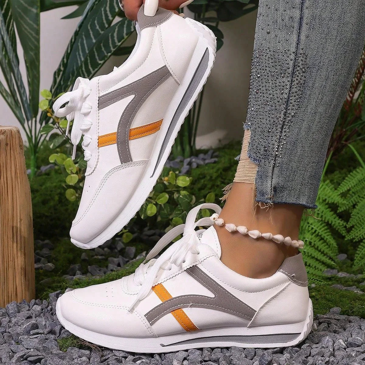 Women's Lightweight Casual Sneakers – Fashion All-Match Comfort Running Shoes