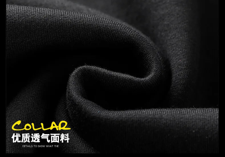 Men’s Loose Fit Sports Sweatshirt – Casual Round Neck Hoodie Style