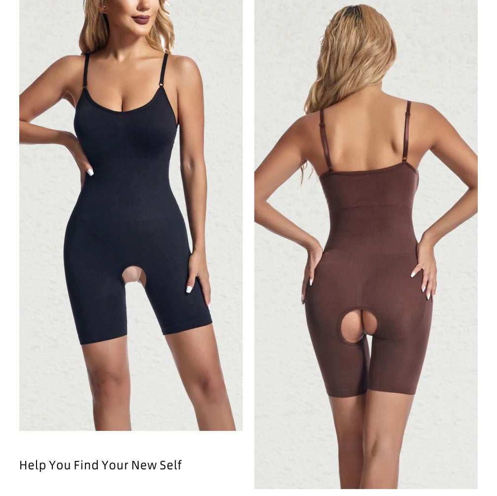 Bodysuit Shapewear Women Tummy Control Full Body Shaper Slimming Sheath Butt Lifter Push Up Thigh Slimmer Abdomen Shapers Corset