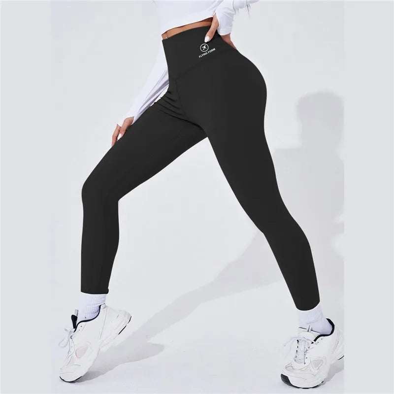 Women Thermal High Waist Push Up Leggings