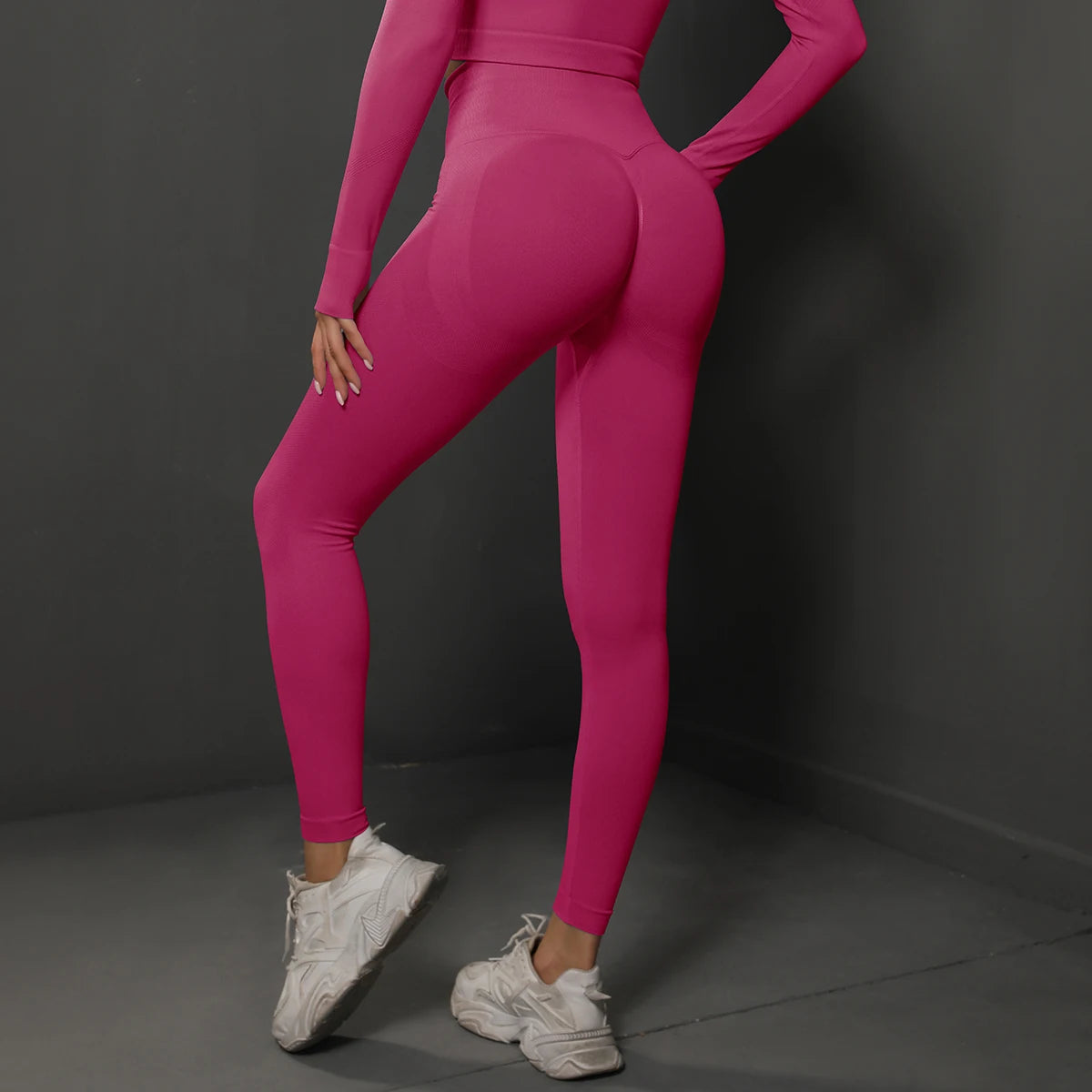 Women Seamless High Waist Booty Lift Leggings