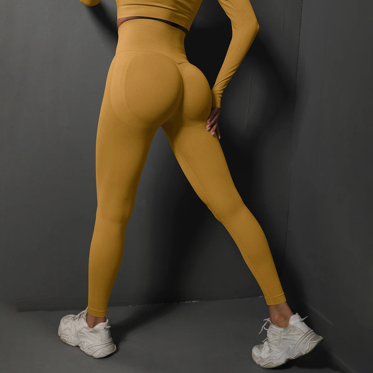 Women Seamless High Waist Booty Lift Leggings