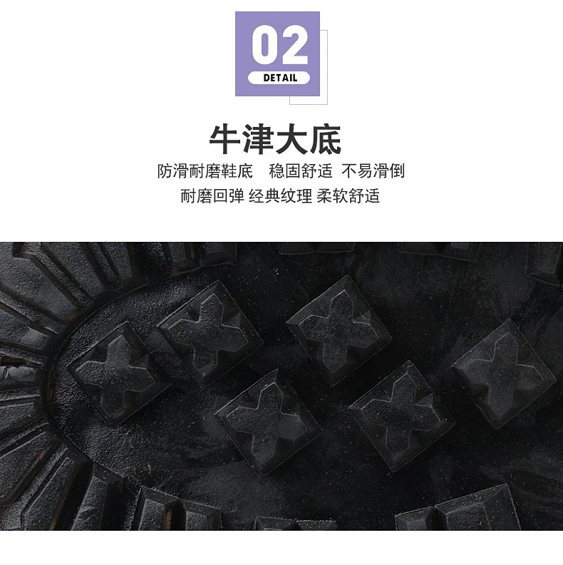 Unisex Punk 8-Hole Platform Moto Boots