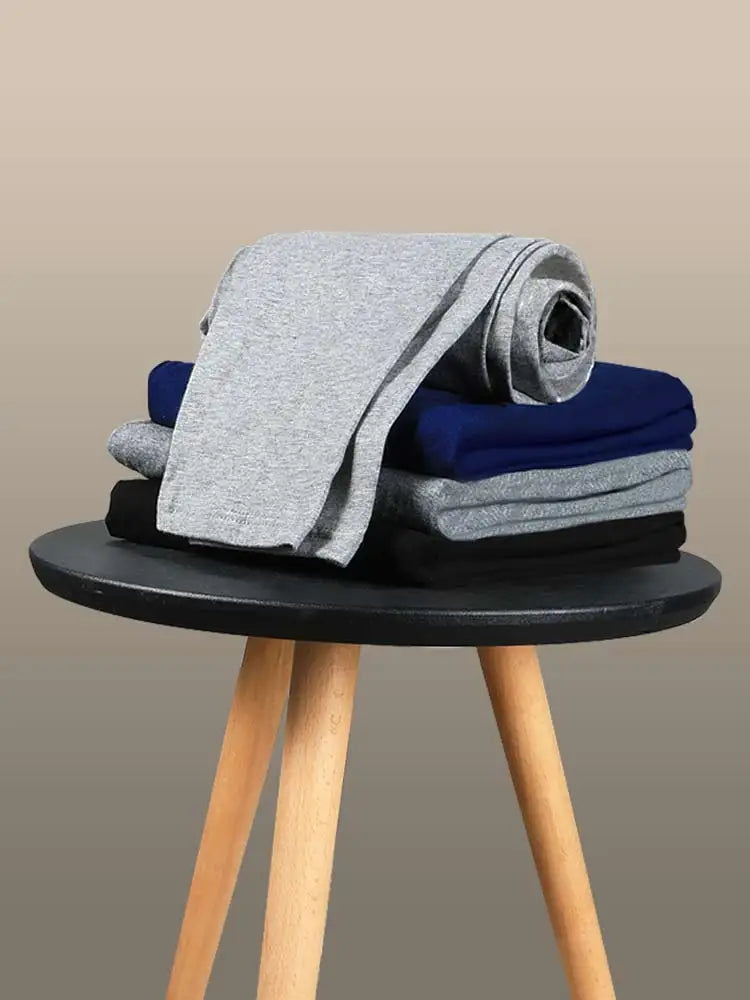 Men’s Open-Crotch Thermal Leggings – Thin Warm Base Layer for Autumn & Winter