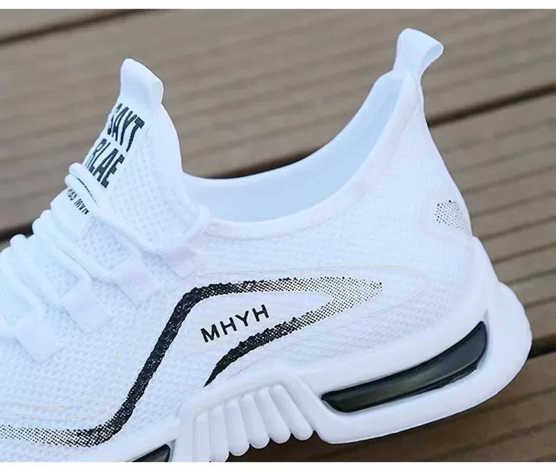 Men’s Slip-On Sport Sneakers – Breathable Running & Training Shoes