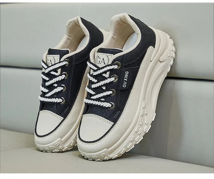 Women’s Platform Fashion Sneakers – High Quality Anti-Slip Casual Sport Shoes