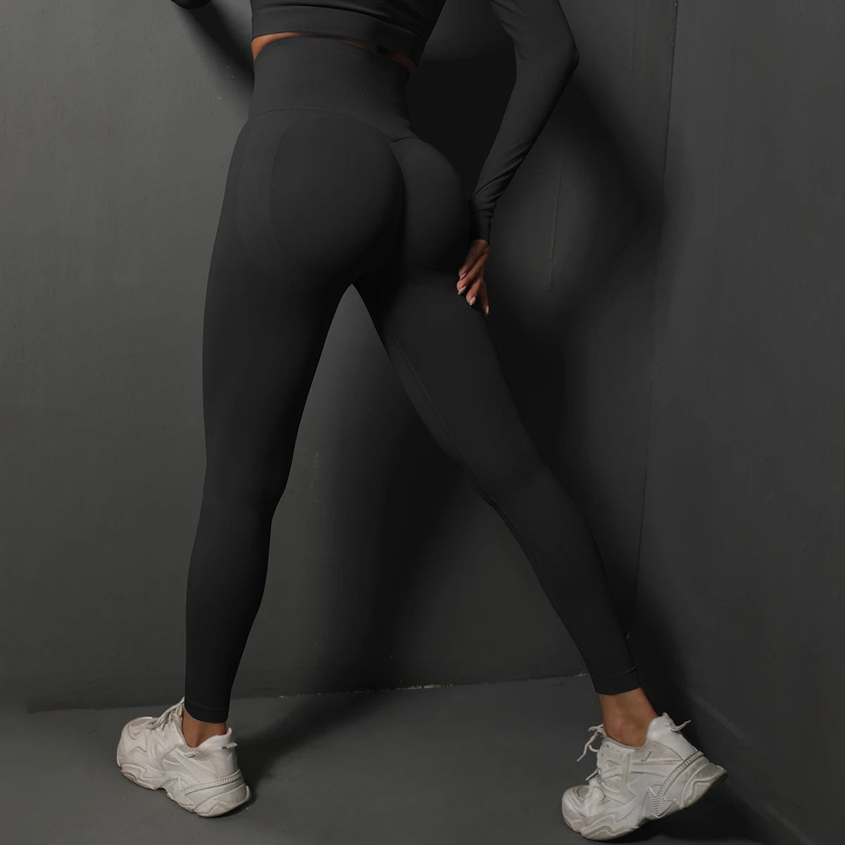 Women Seamless High Waist Booty Lift Leggings