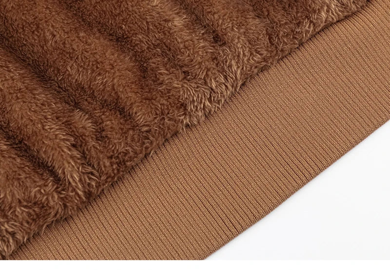 Men’s Fleece Tactical Jacket – Windproof Outdoor Workwear Coat with Multi Pockets (Autumn/Winter 2025)