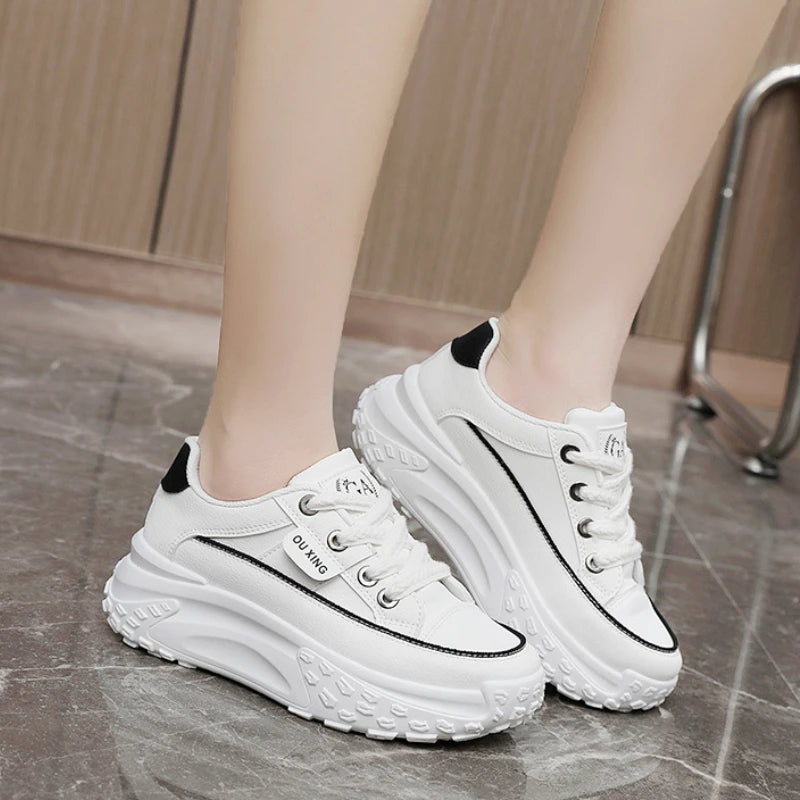 Women’s Platform Fashion Sneakers – High Quality Anti-Slip Casual Sport Shoes