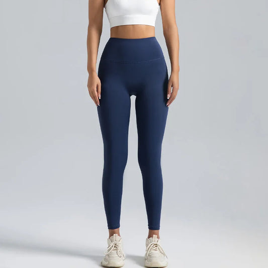 Women High Waist No-T Line Hip Lift Leggings