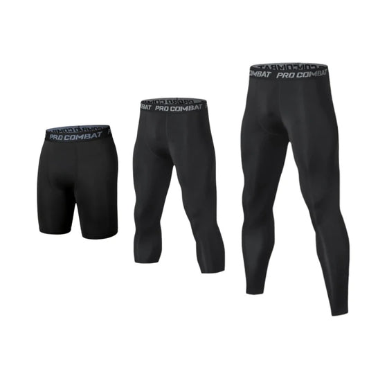 Men’s Compression Leggings – Cool-Dry Athletic Tights for Running & Workouts