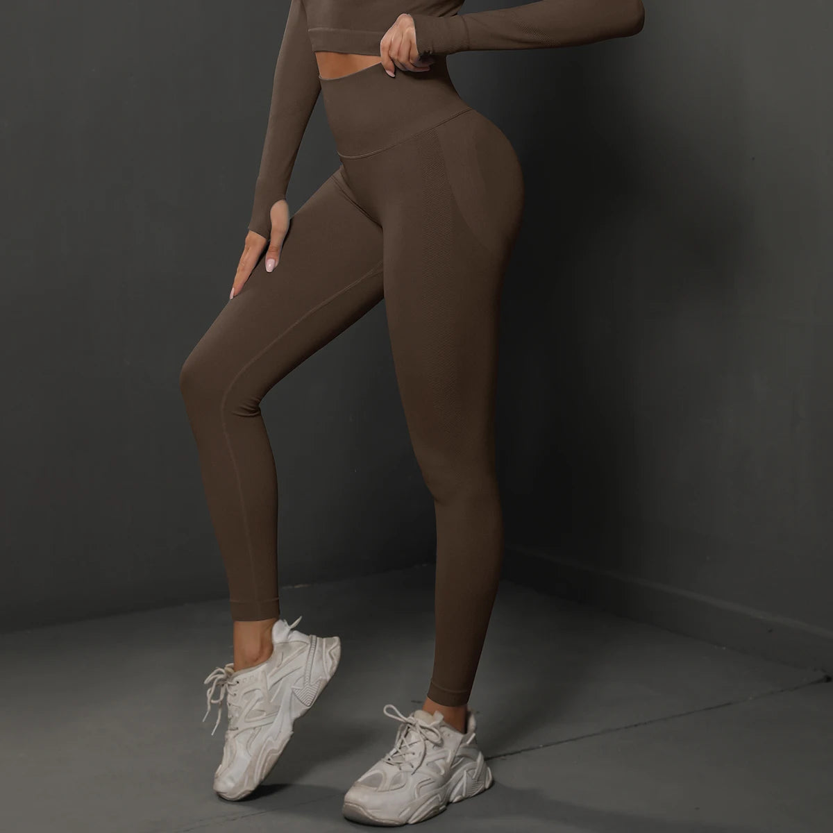 Women Seamless High Waist Booty Lift Leggings