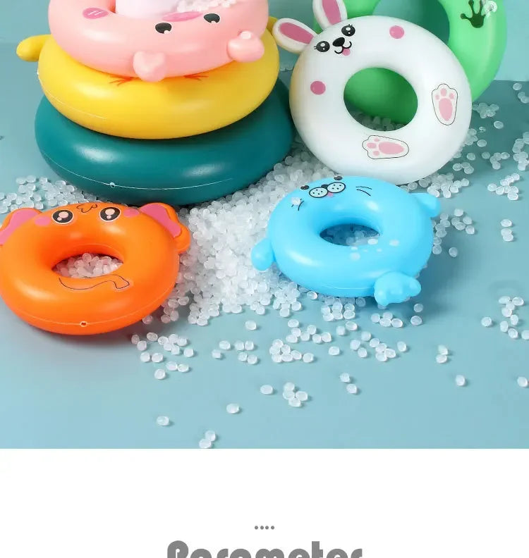 Stacking Cup Pyramid Toy – Montessori Educational Toy for Babies 0–12 Months, Perfect for Bath, Beach & Playtime.