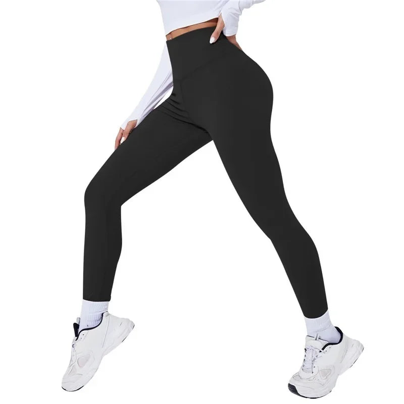 Women Thermal High Waist Push Up Leggings