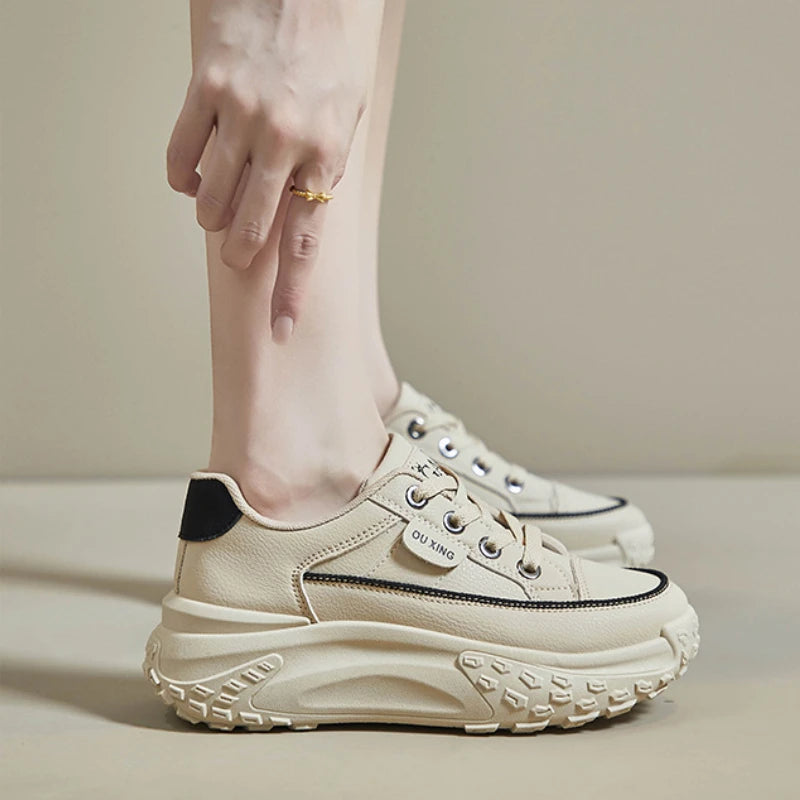 Women’s Platform Fashion Sneakers – High Quality Anti-Slip Casual Sport Shoes