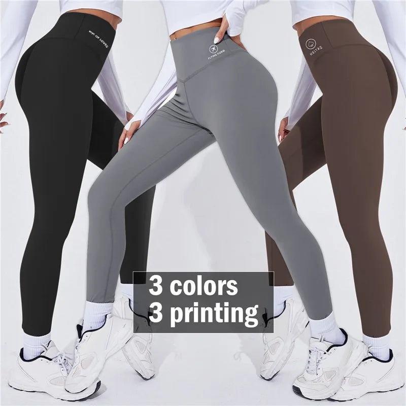 Women Thermal High Waist Push Up Leggings