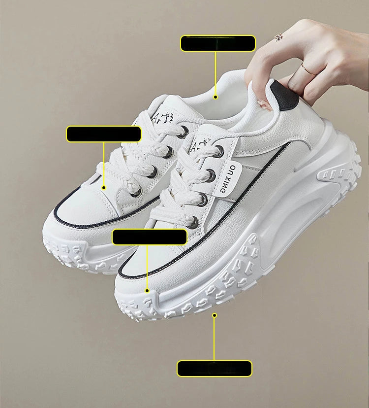 Women’s Platform Fashion Sneakers – High Quality Anti-Slip Casual Sport Shoes