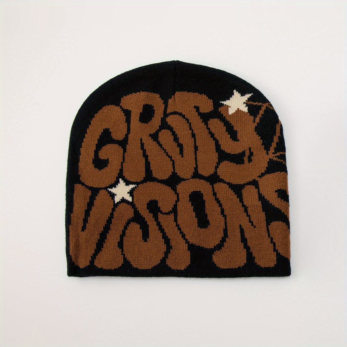 Spider Web Embroidered Beanie – Windproof Warm Winter Hat (Unisex)